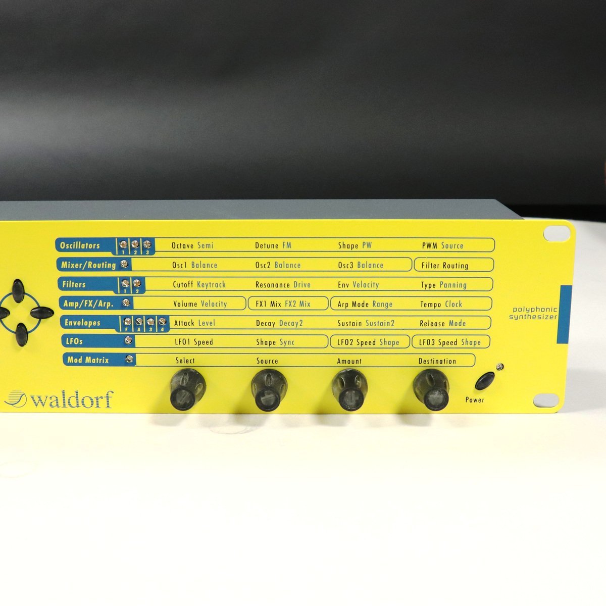 鍵盤楽器 Waldorf MICRO Q Rack Waldorf MICRO Q Rack / Yellow Rack Synthesizer 【梅田店
