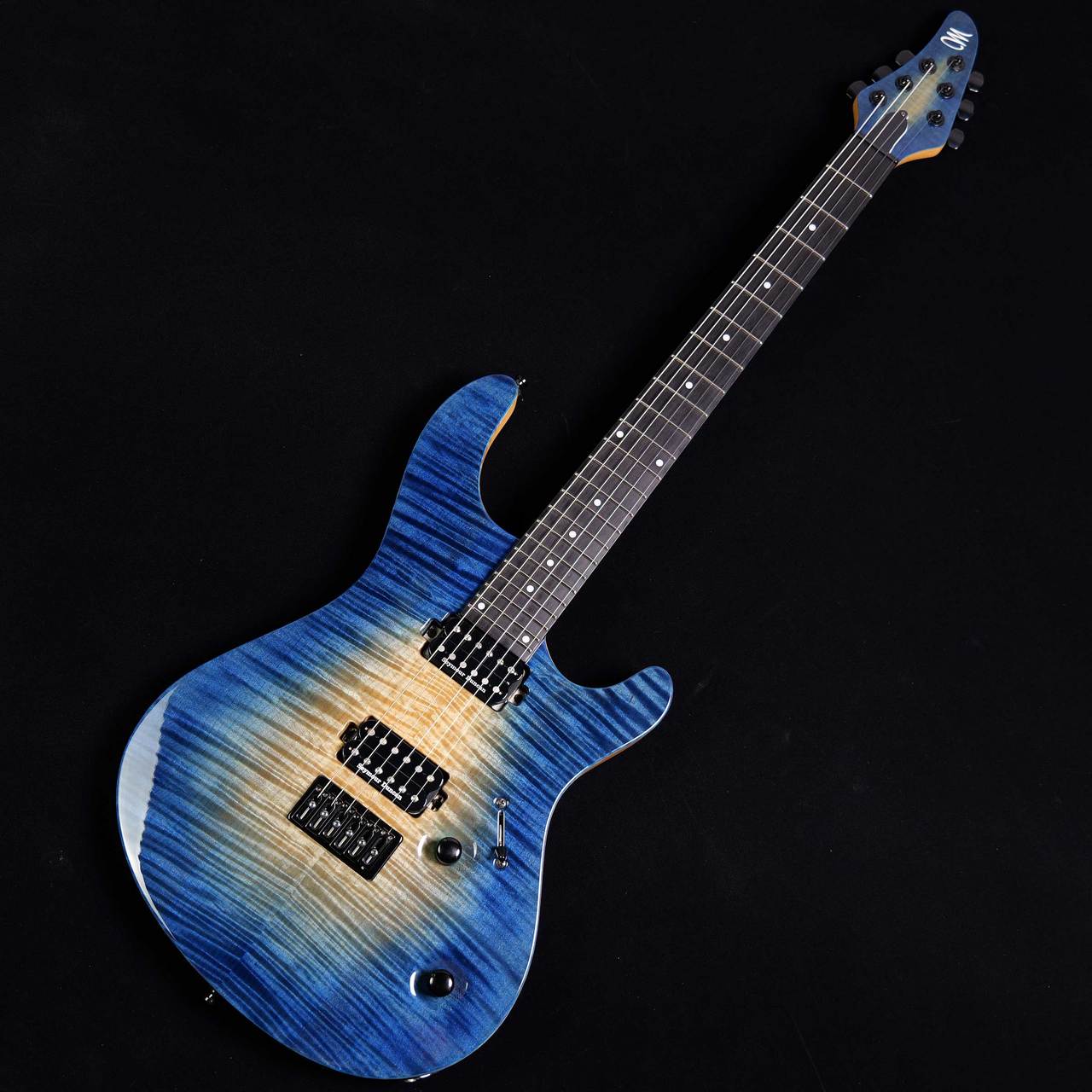 MAYONES REGIUS 6 Trans Natural Fade Blue Burst Out エレキ