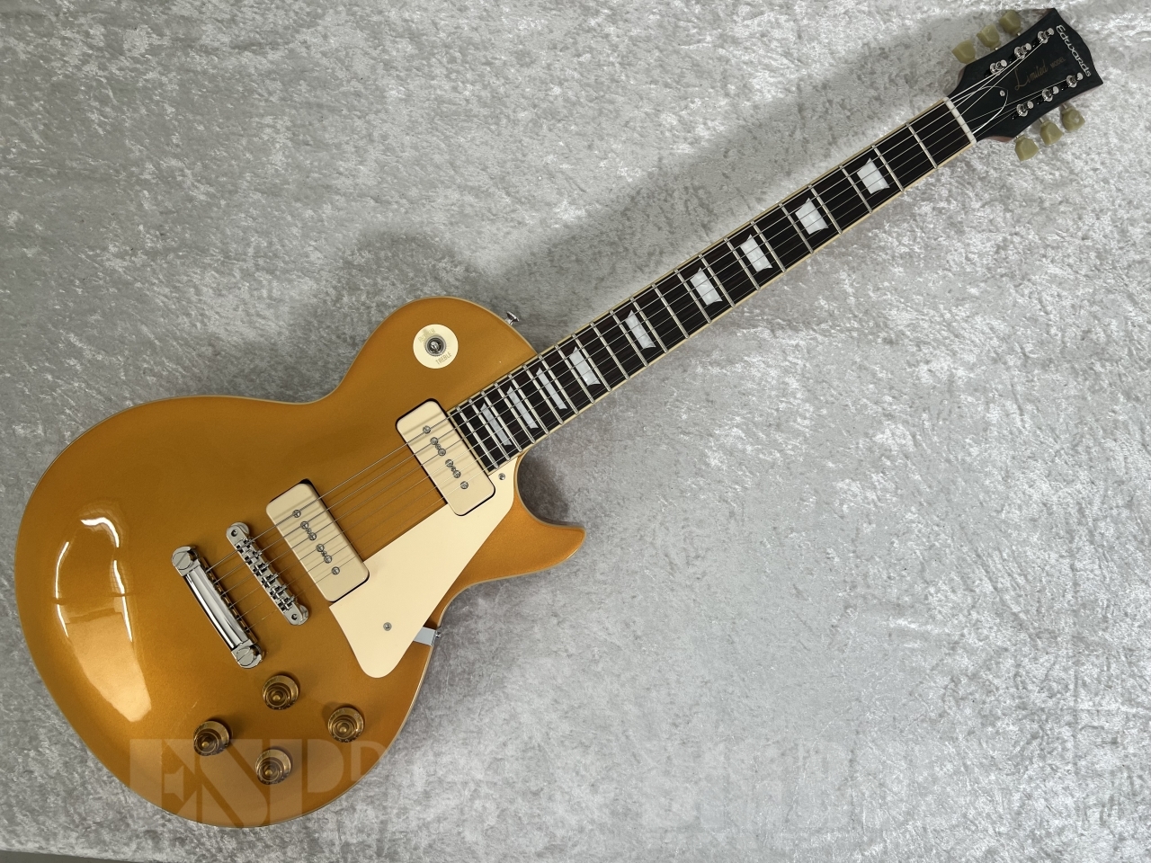 ギター EDWARDS E-LP-STD/P 即納可能】EDWARDS(エドワーズ) E-LP-STD/P Gold Top 京都店