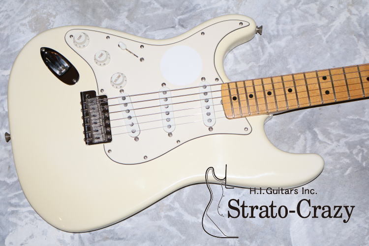 Fender 1997 Hendrix Tribute Stratocaster Olympic White/Maple Cap