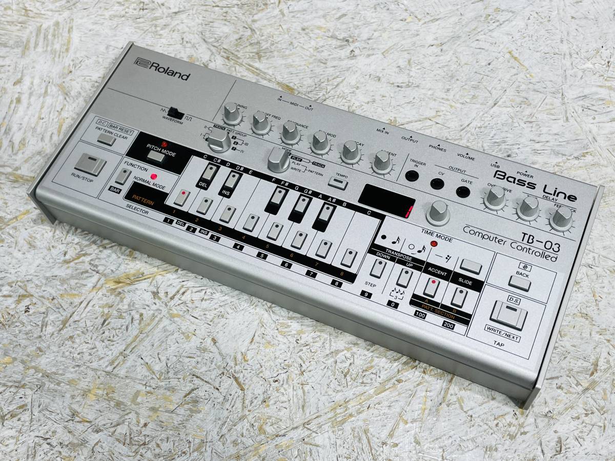 鍵盤楽器 TB-03 Roland | TB-03 | シンセサイザー ガジェット系シンセ | Five G