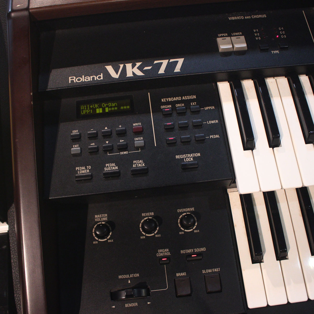 Roland VK-77 / Combo Organ + PK-7 【渋谷店】（中古/送料無料）【楽器検索デジマート】