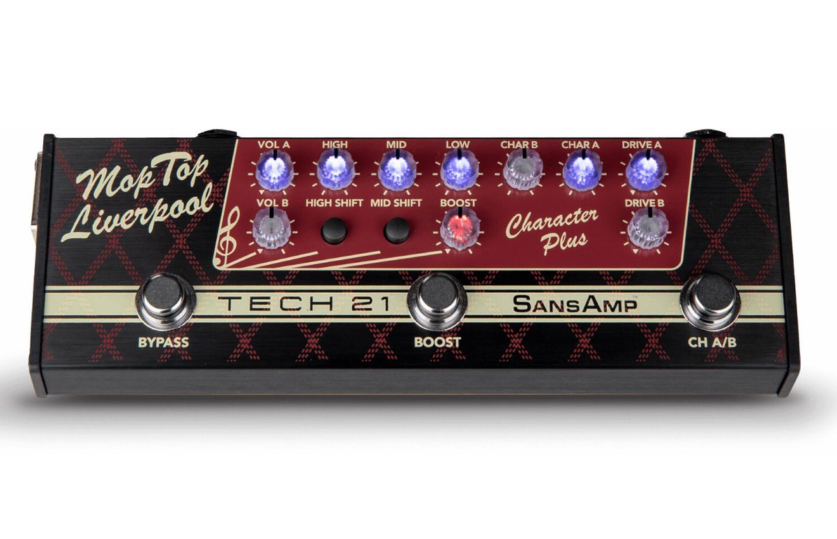 TECH21 Character Plus Series Mop Top Liverpool [Vox + Rangemaster Booster-style] ボックス レンジマスター Sa