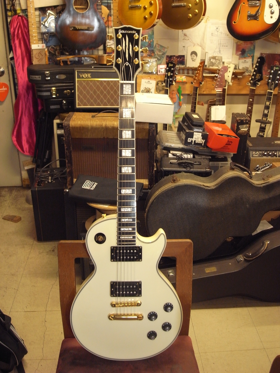 中古品　エドワーズ　レスポール　E-LPC EDWARDS E-LPC（中古）【楽器検索デジマート】