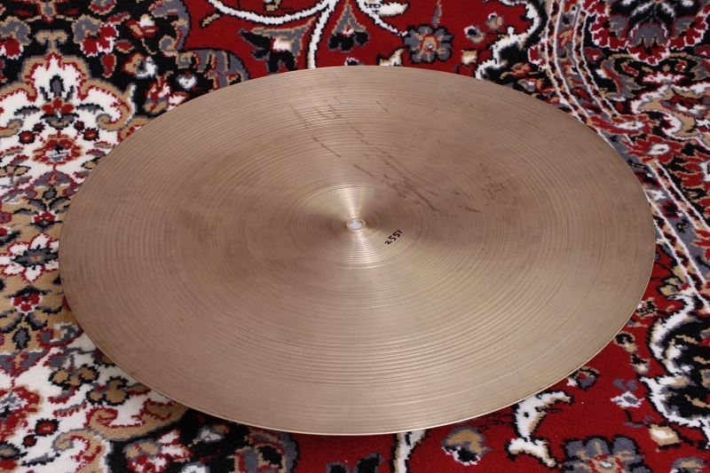 Zildjian 1960年代A Zildjian フラットライド20インチ【2550g