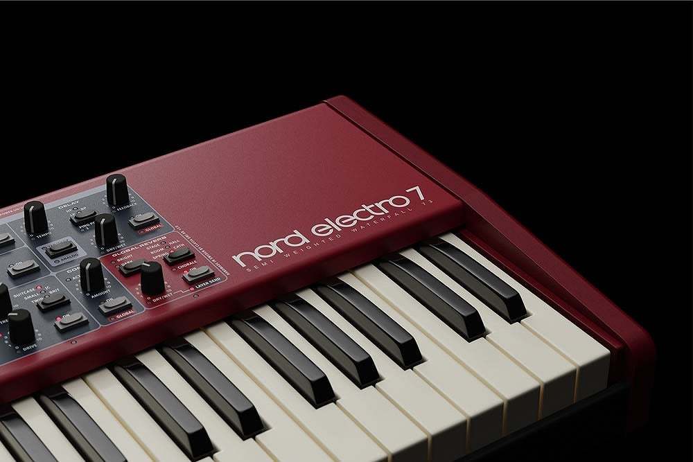 CLAVIA Nord Electro 7 61 セミウェイテッド・ウォーターフォール 61