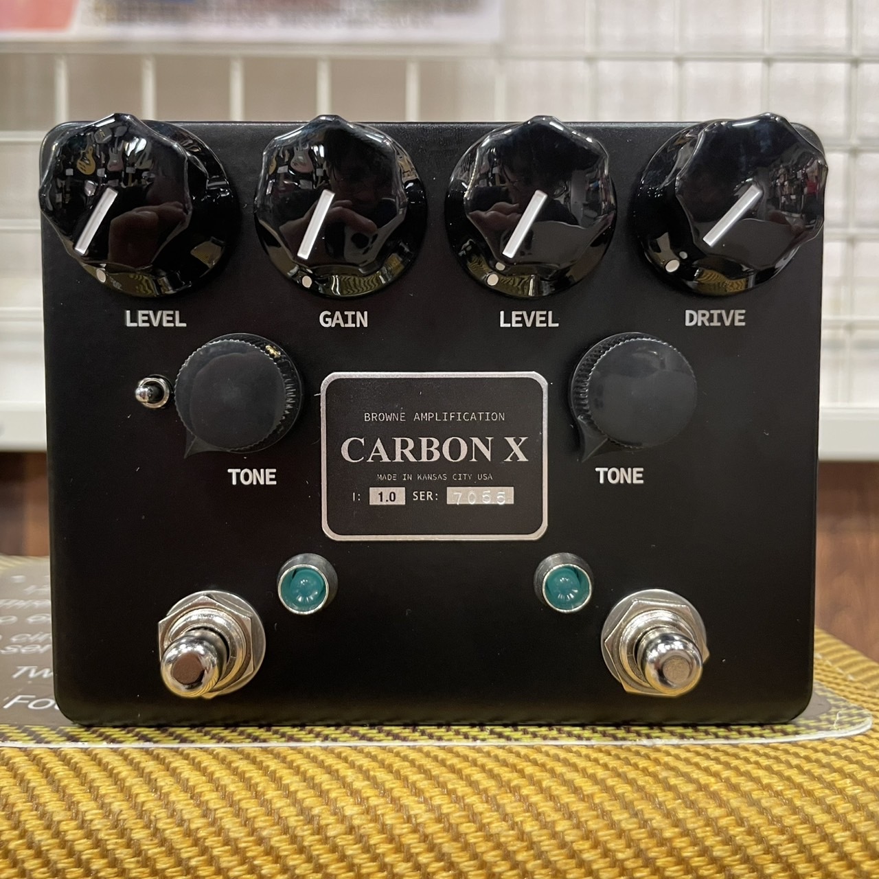 【最終値下げ】Browne Amplification/CARBON X【美品】 最終値下げ】Browne Amplification/CARBON X【美品】 最終値下げ