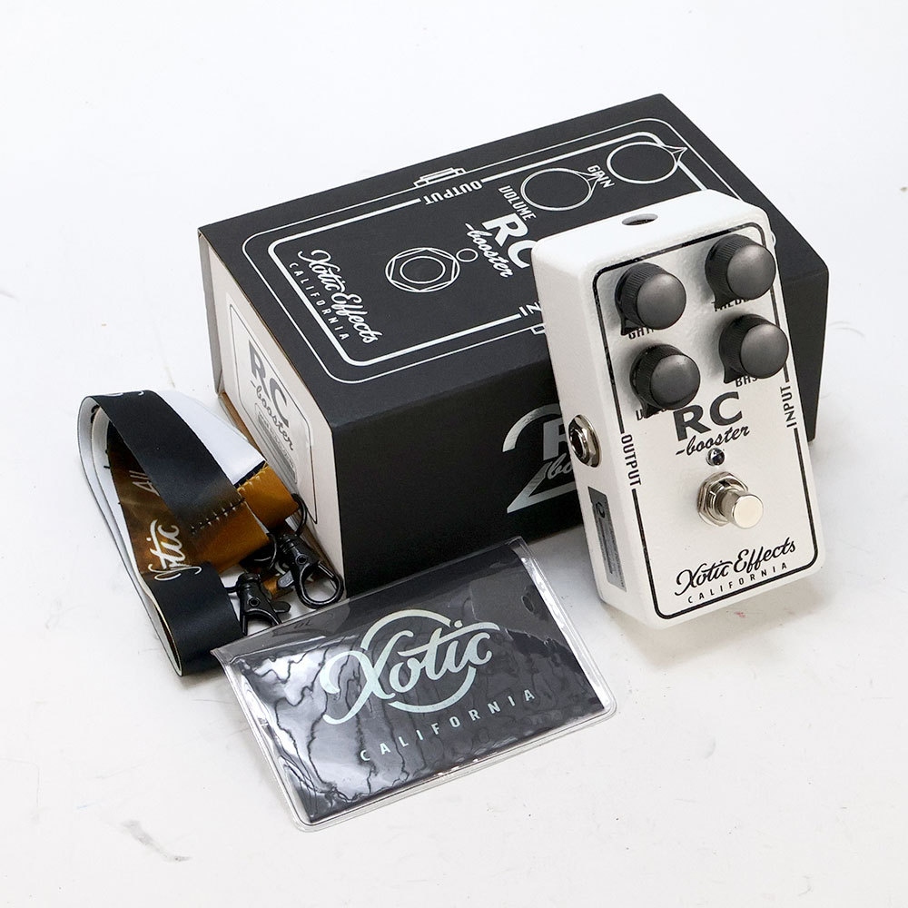 【廃盤】Xotic Effects RC Booster【青色LED】箱付き 廃盤】Xotic Effects RC Booster【青色LED】箱付き 【公式通販】