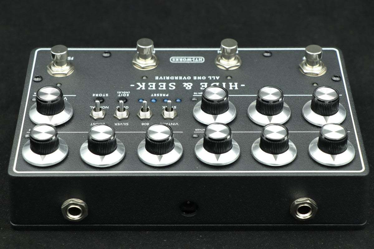 HTJ-WORKS -HIDE & SEEK- ALL ONE OVERDRIVE シルバーノブ 日本製 Made