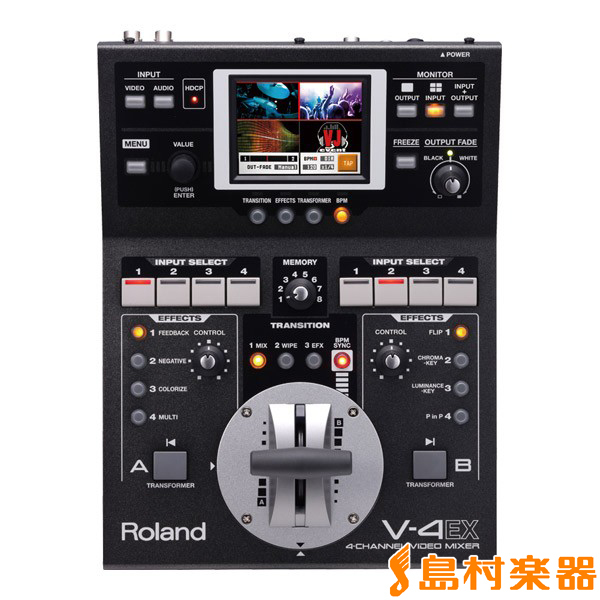 V-4EX ローランド Roland 4chビデオVJミキサー 完品　おまけ付 Amazon | Roland ローランド 4チャンネルビデオミキサー V-4EX
