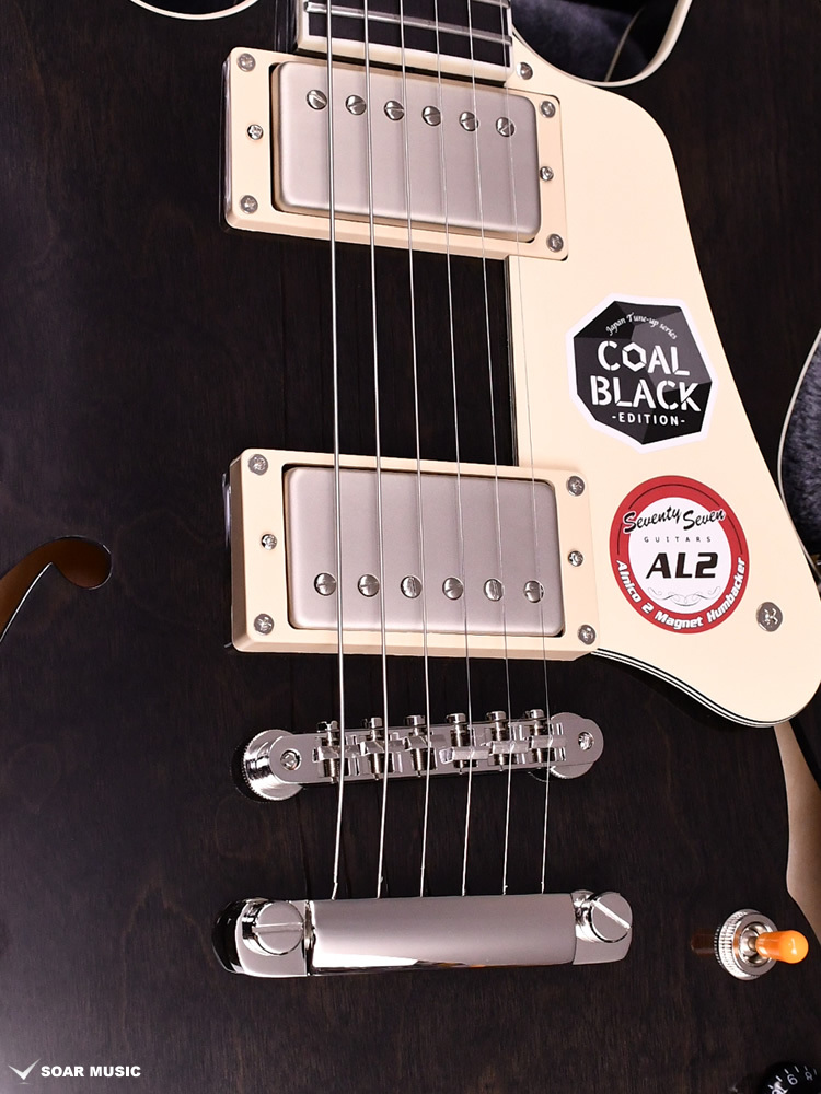 Seventy Seven Guitars EXRUBATO-STD-JT CBK (Coal Black)（新品/送料
