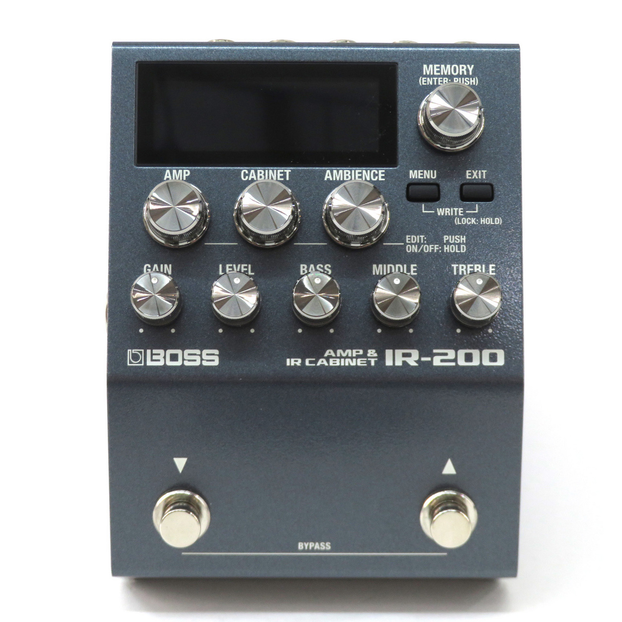 楽器・機材BOSS IR-200 AMP\u0026IR CABINET アンプシミュレータ 美品