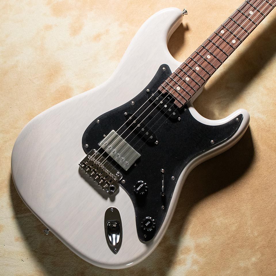 Kz Guitar Works ST Trad 22 SSH7 1P Korina See-Through White（新品