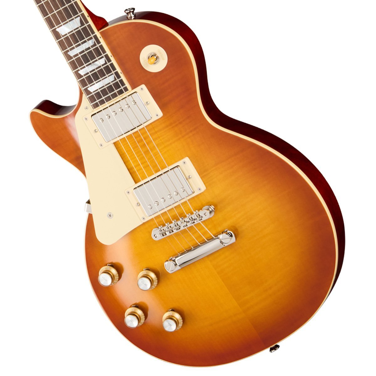エピフォン　レスポール　左利き改造 Epiphone Inspired by Gibson Custom 1960 Les Paul Standard