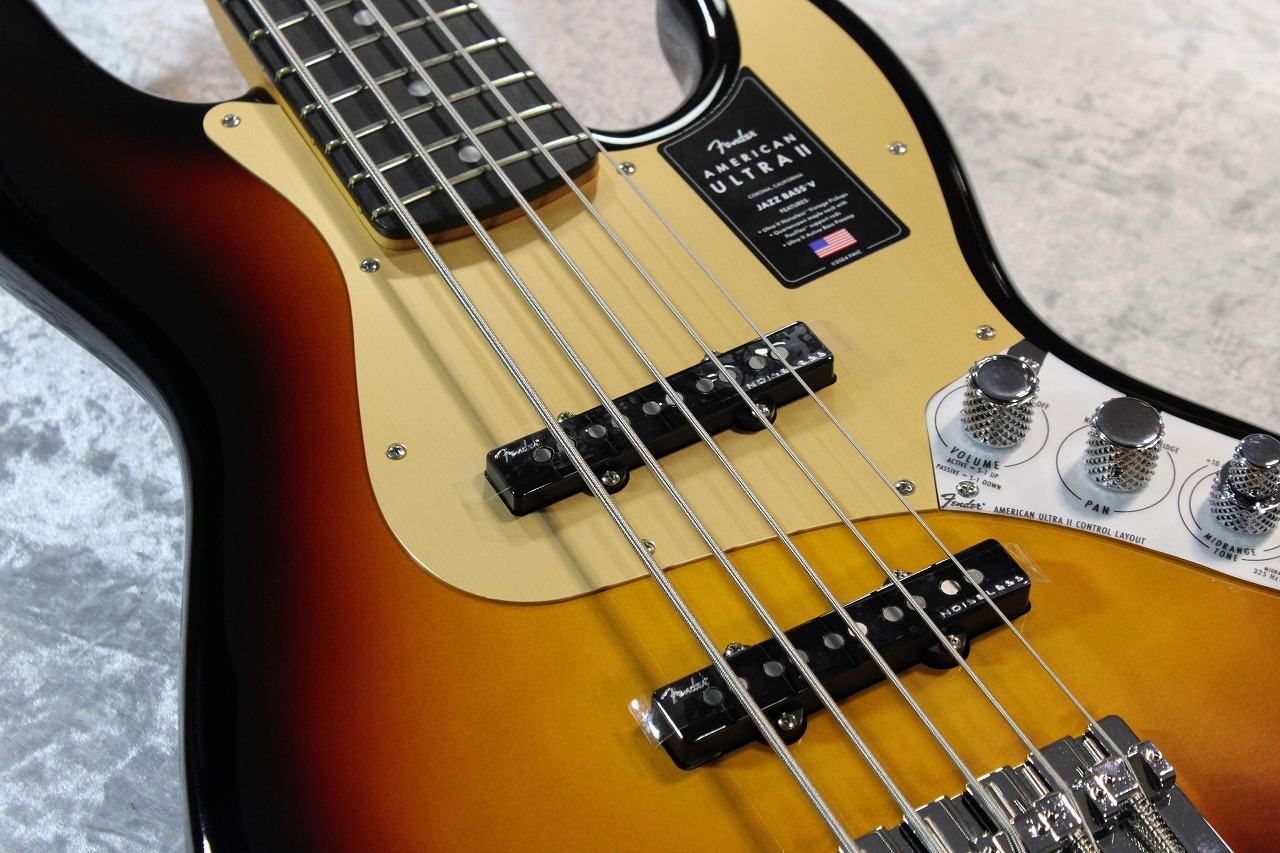 Fender American Ultra II Jazz Bass V -Ultraburst-  #US24016495【4.56kg】（新品）【楽器検索デジマート】