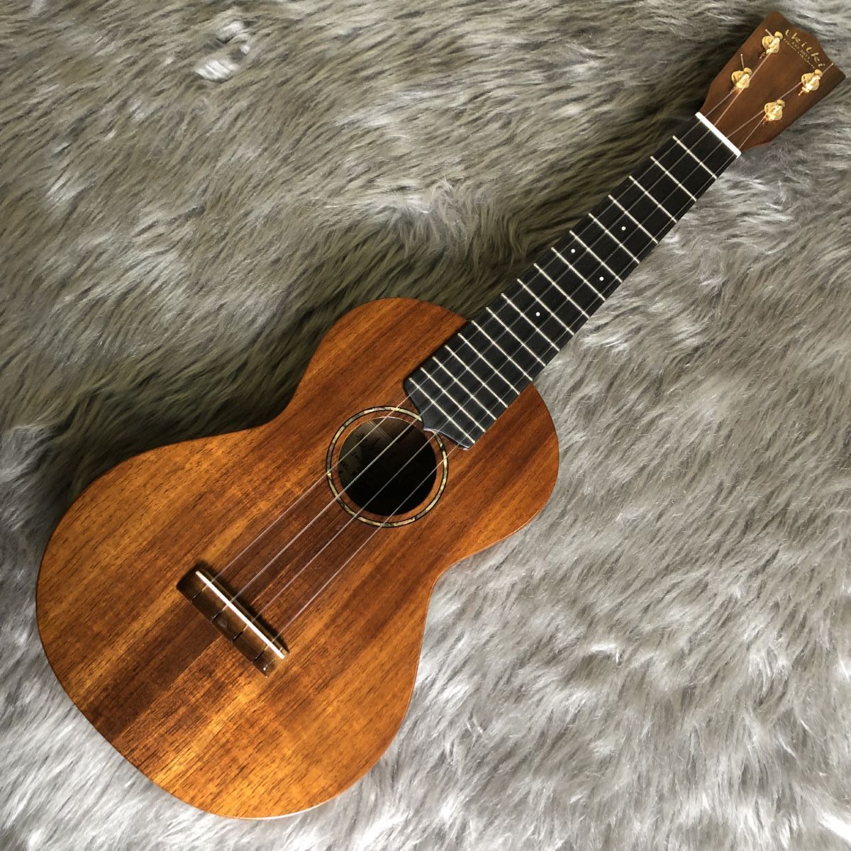 tkitki ukulele HKC-ABALONE/EC ウクレレ コンサート 【現物写真