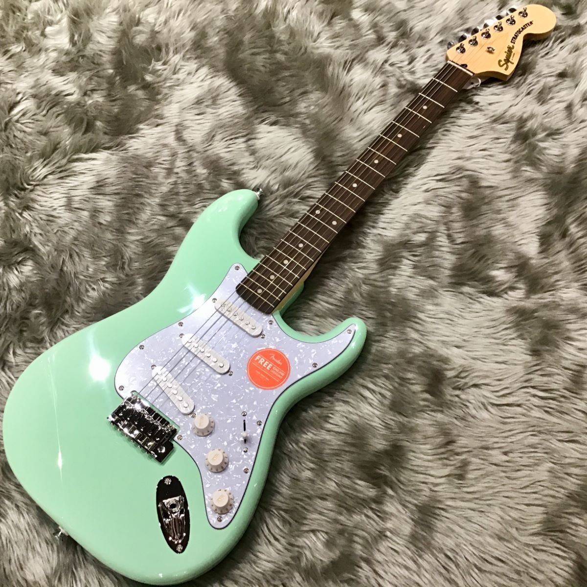 Squier by Fender FSR Affinity Series Stratocaster Surf Green 島村