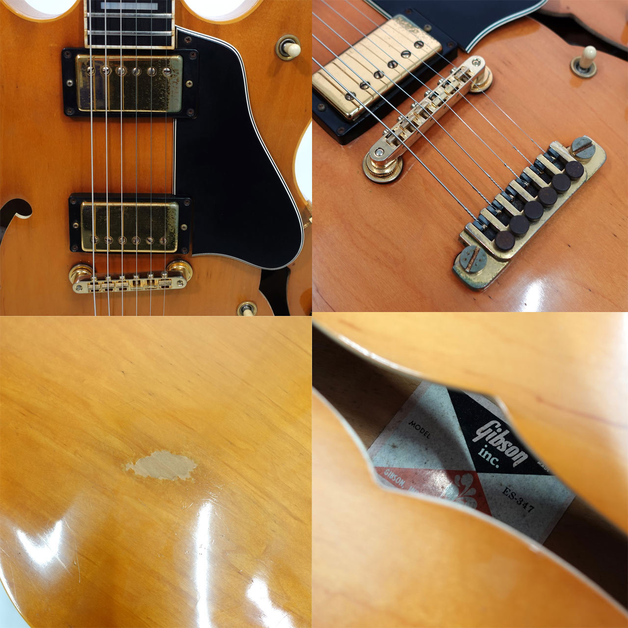 Gibson ES-347 フルオリジナル！ビンテージ1979年 ハードケース付 Gibson ES-347 1979年製 < Used / 中古品 >（ビンテージ）【楽器検索