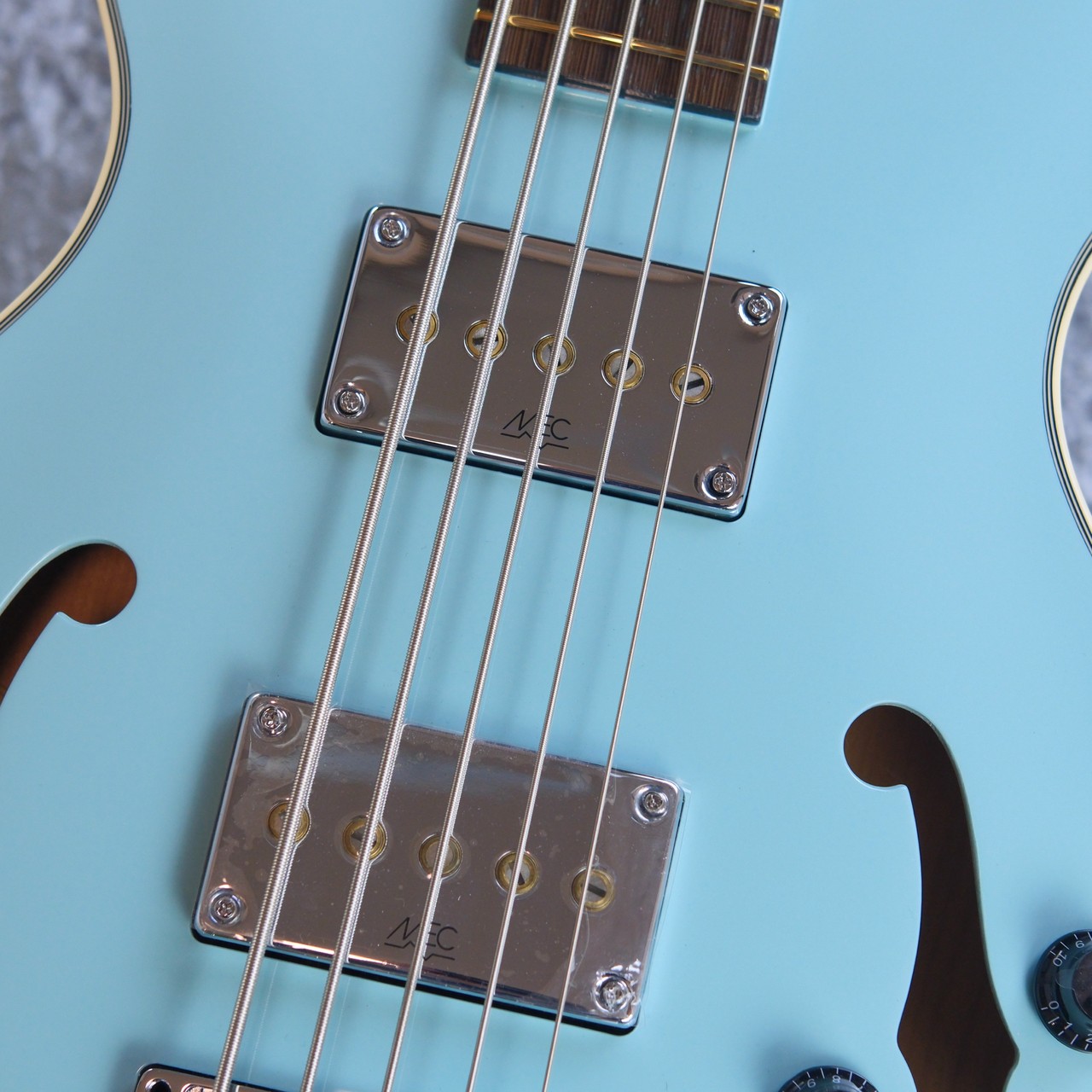 Warwick StarBass 5st - Solid Daphne Blue High Polish- 【3.94Kg