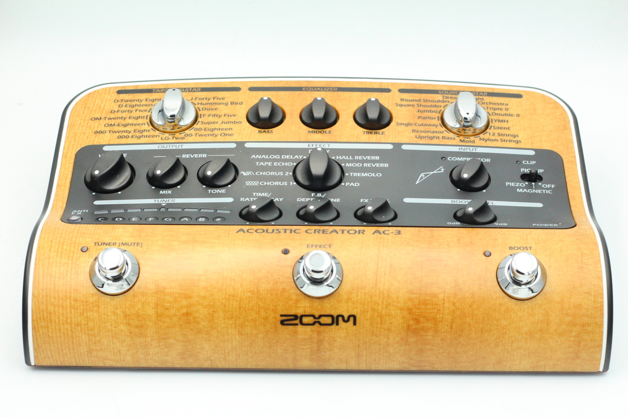 zoom  AC 3 中古美品 ZOOM AC-3（中古）【楽器検索デジマート】