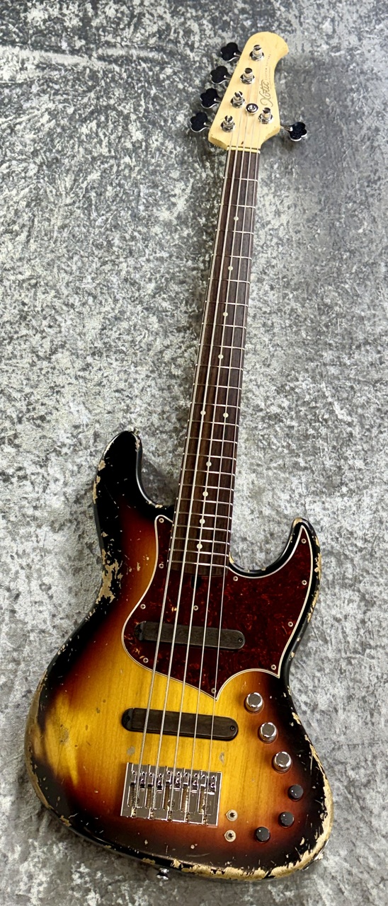 Xotic XJ-1T 5st Alder Heavy Aged - 3Tone Sunburst/R -【4.34kg