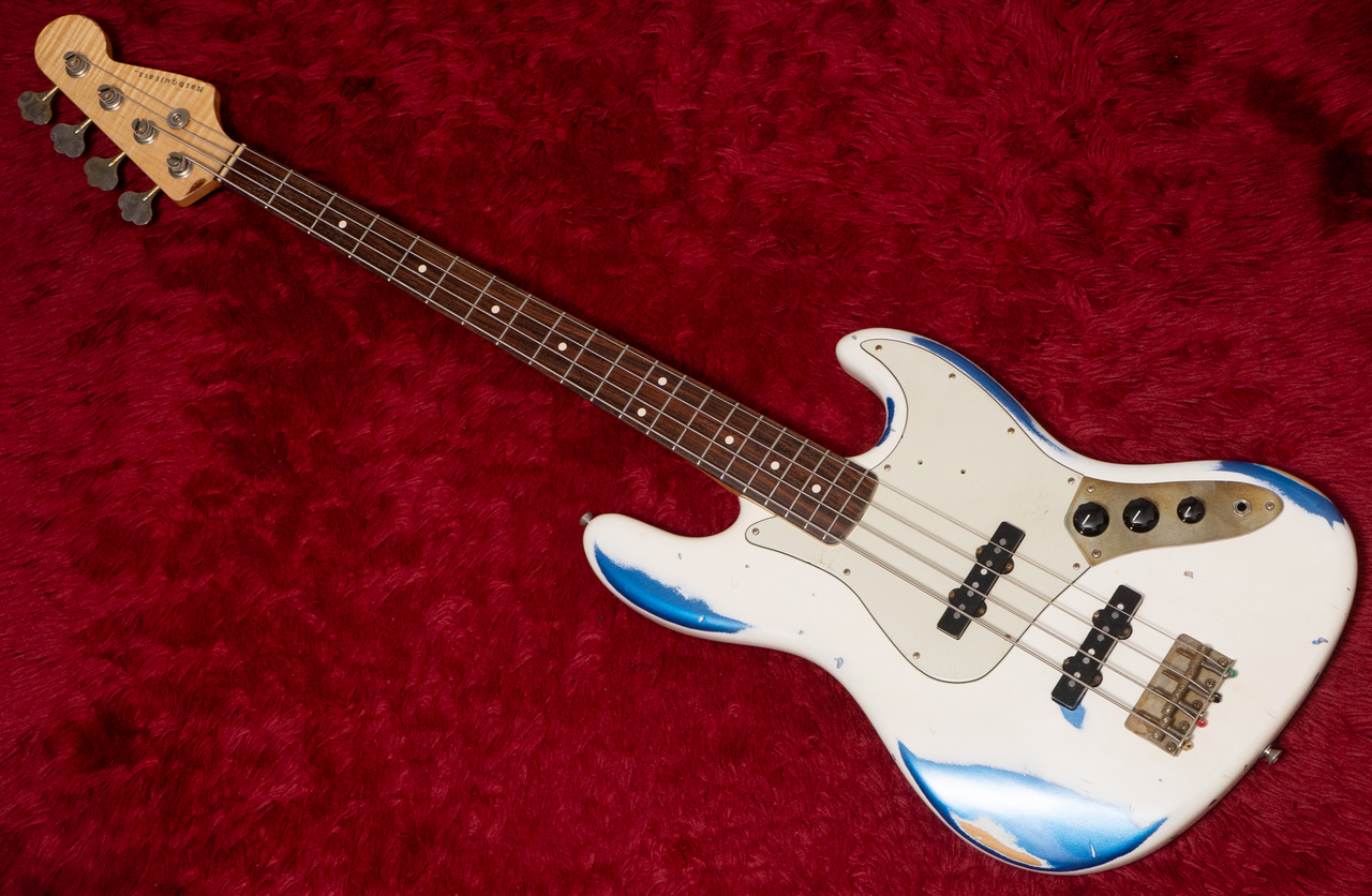 Nash Guitars JB63 Olympic White over Lake Placid Blue 2022 4.155kg