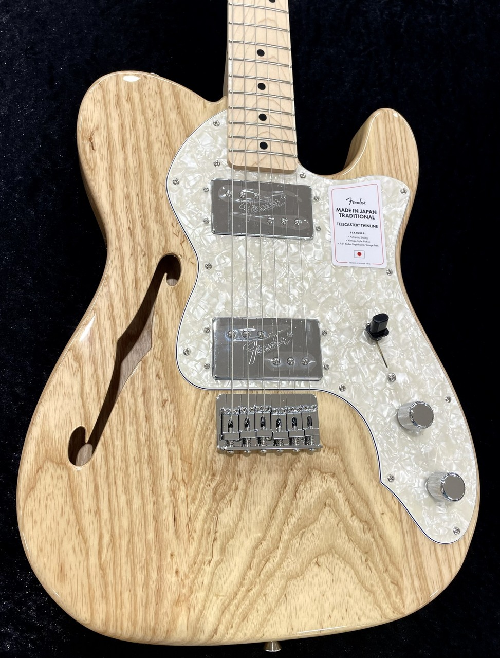 Fender Made in Japan Traditional 70S Telecaster Thinline Maple