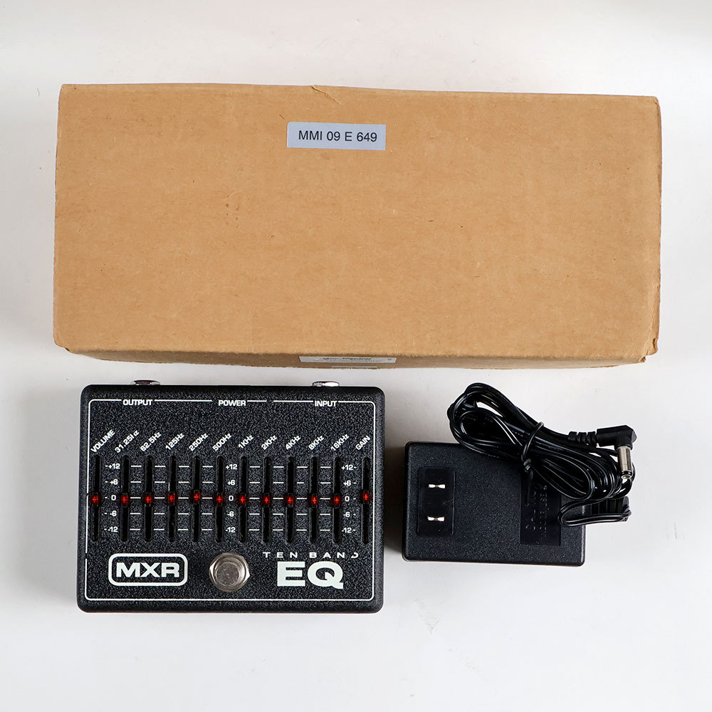 MXR 【中古】 MXR グラフィックイコライザー エフェクター M108 10