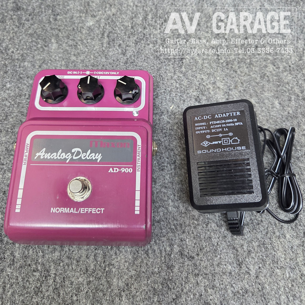 Maxon AD-900 Analog Delay(初期型・MN3005×2 搭載)（中古）【楽器検索