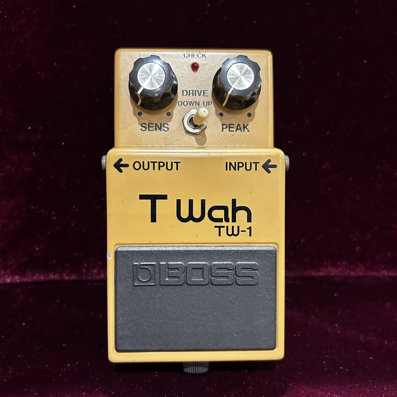 BOSS TW-1 T Wah タッチワウ エフェクター 日本製 TW-1 Touch Wah / T Wah（タッチワウ・オートワウ） │ BOSS