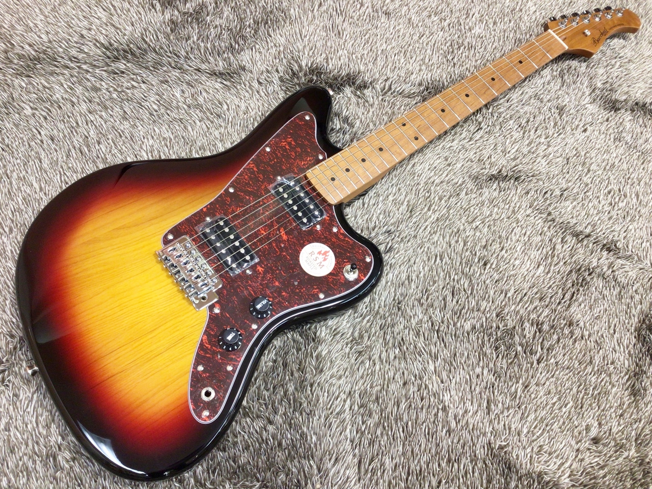 Bacchus BJM-3-RSM/M 3TS【2ハムバッカ-のジャズマスター