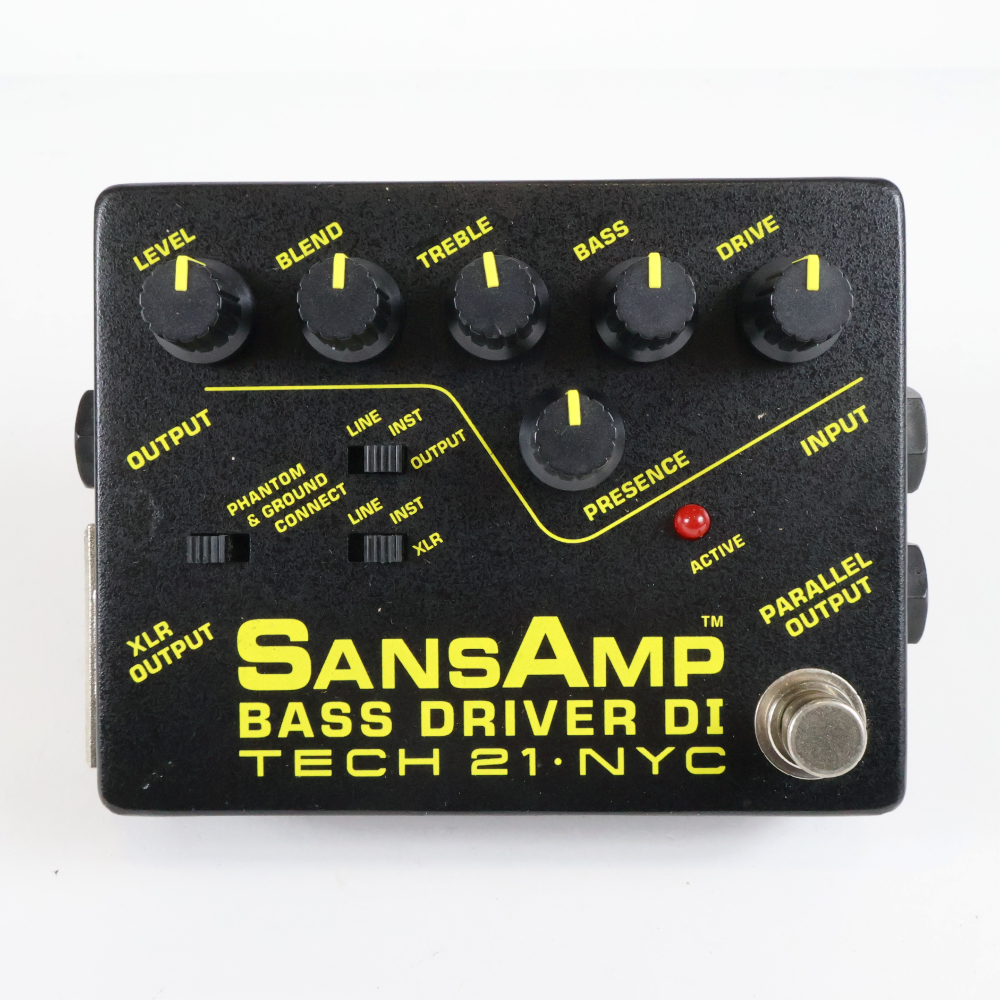 Tech 21 SansAmp Bass D DI 中古美品 TECH21 【中古】サンズアンプ ベースドライバーDI TECH21 SansAmp BASS