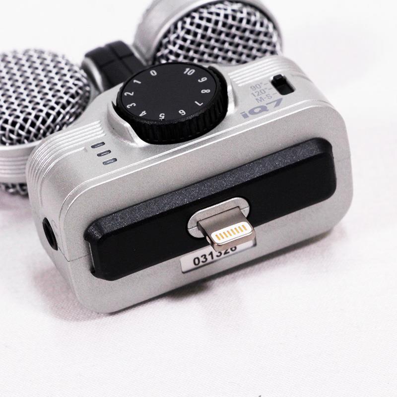 ［中古］Zoom iQ7 ステレオマイク ZOOM USED 中古 iQ7 (ズーム)(iPhone用マイク)(MSステレオ