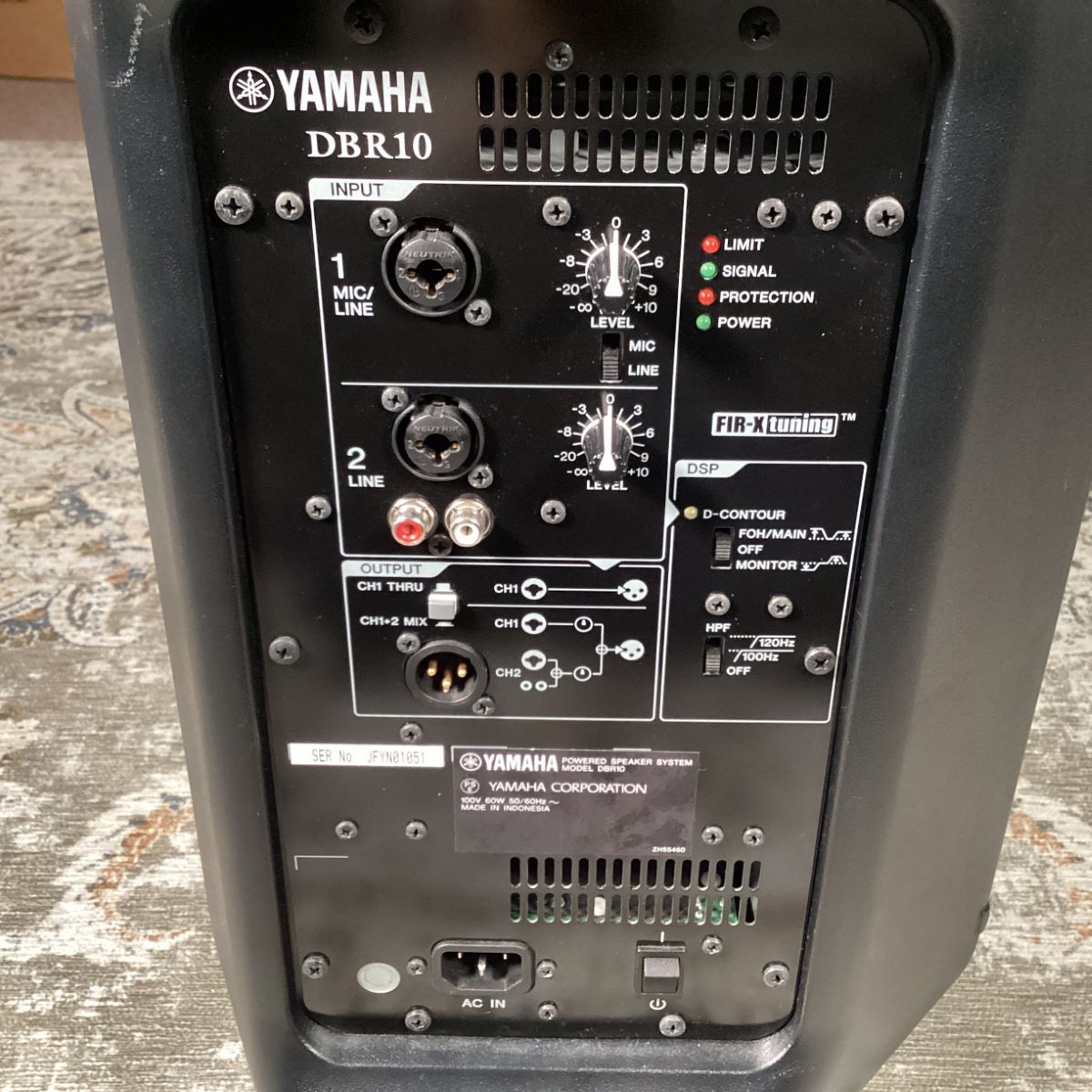 YAMAHA DBR10 パワードポータブルスピーカー（中古/送料無料）【楽器