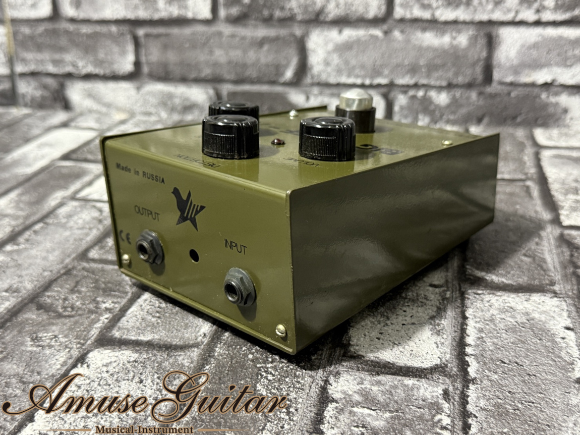 Electro-Harmonix Big Muff Pi Russia Army Green Bubble Font Electro-Harmonix Big Muff Pi Russia Army Green Bubble Font