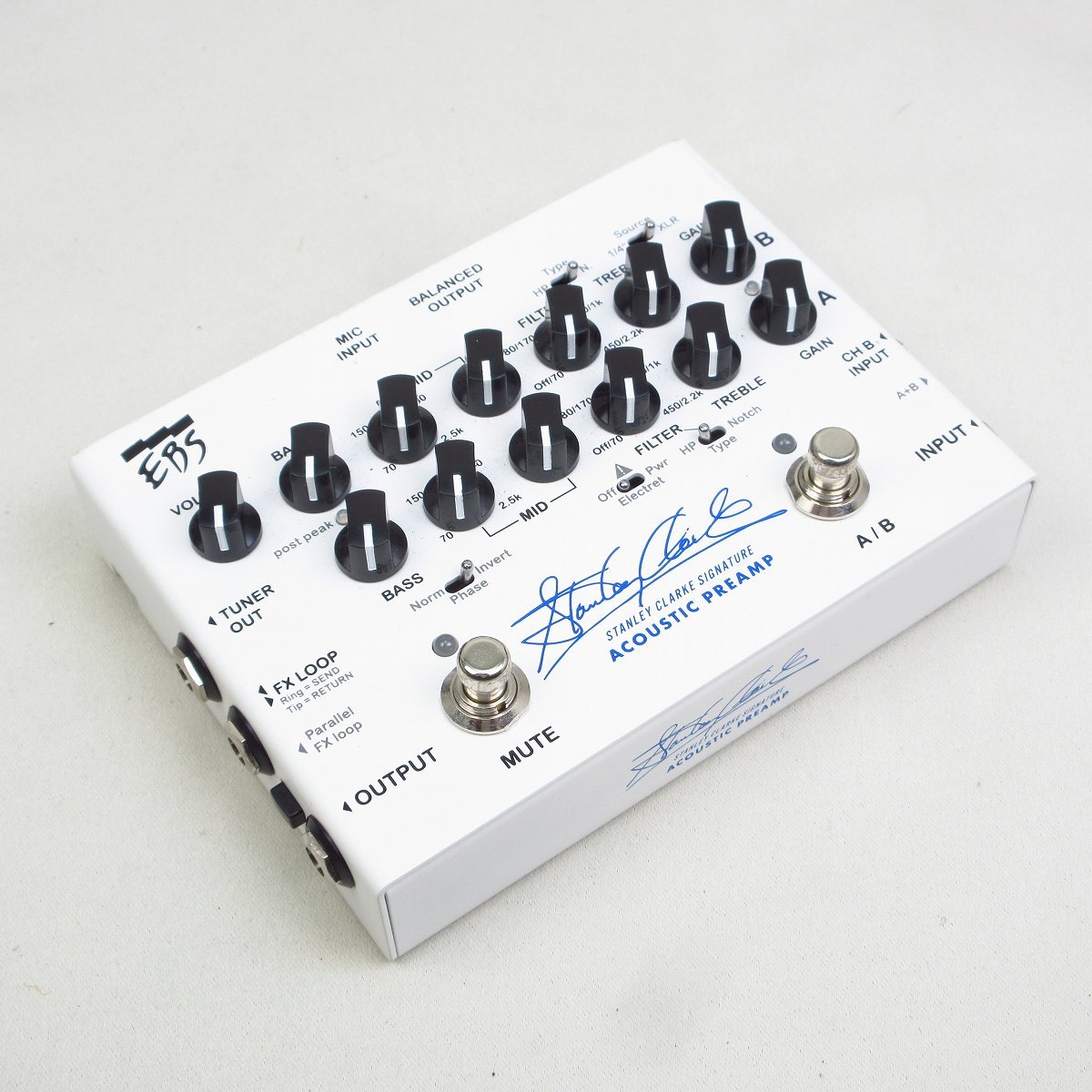 EBS Stanley Clarke Signature Acoustic Preamp アコースティック