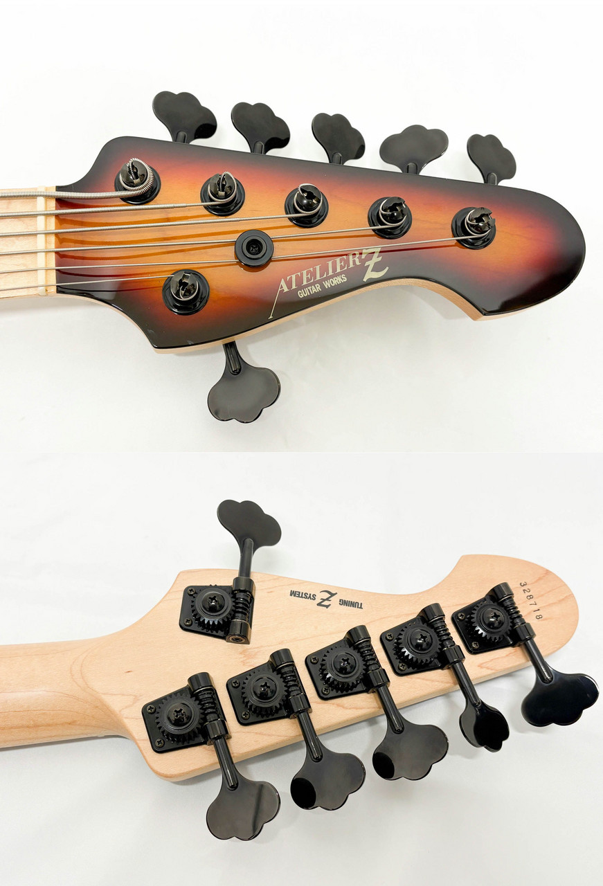 【販売終了品】ATELIER Z Beta-6 CUSTOM 6弦ベース ATELIER Z アトリエZ Beta5 FL Custom Bartolini HH / Tranceparent