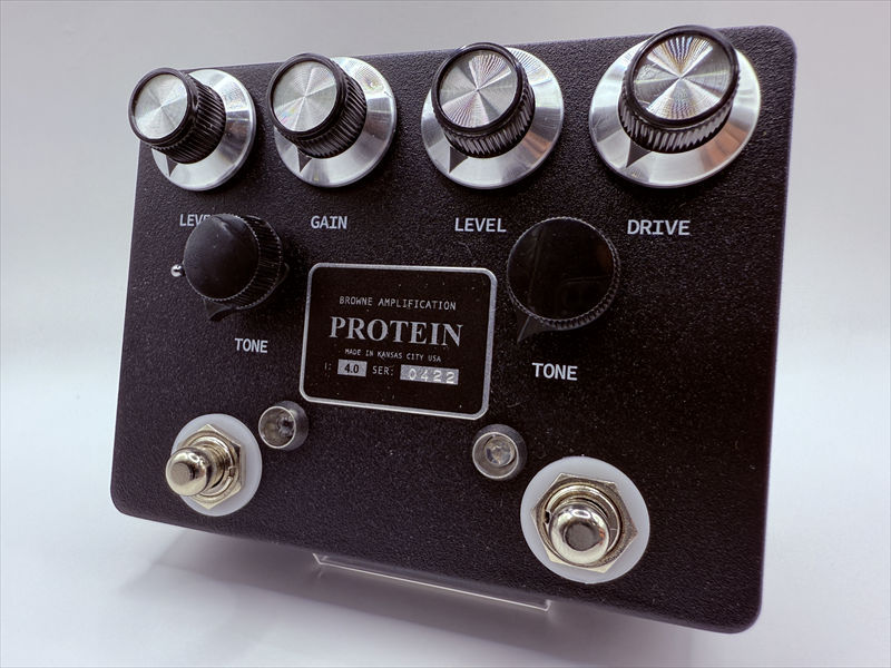 BROWNE AMPLIFICATION The Protein V4 Black -Dual Overdrive