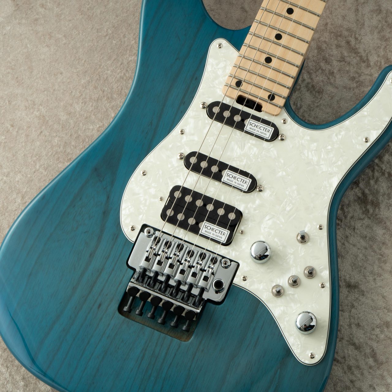 SCHECTER BH-1-STD-24-TH/M CTM -Indigo Light Blue / ILB