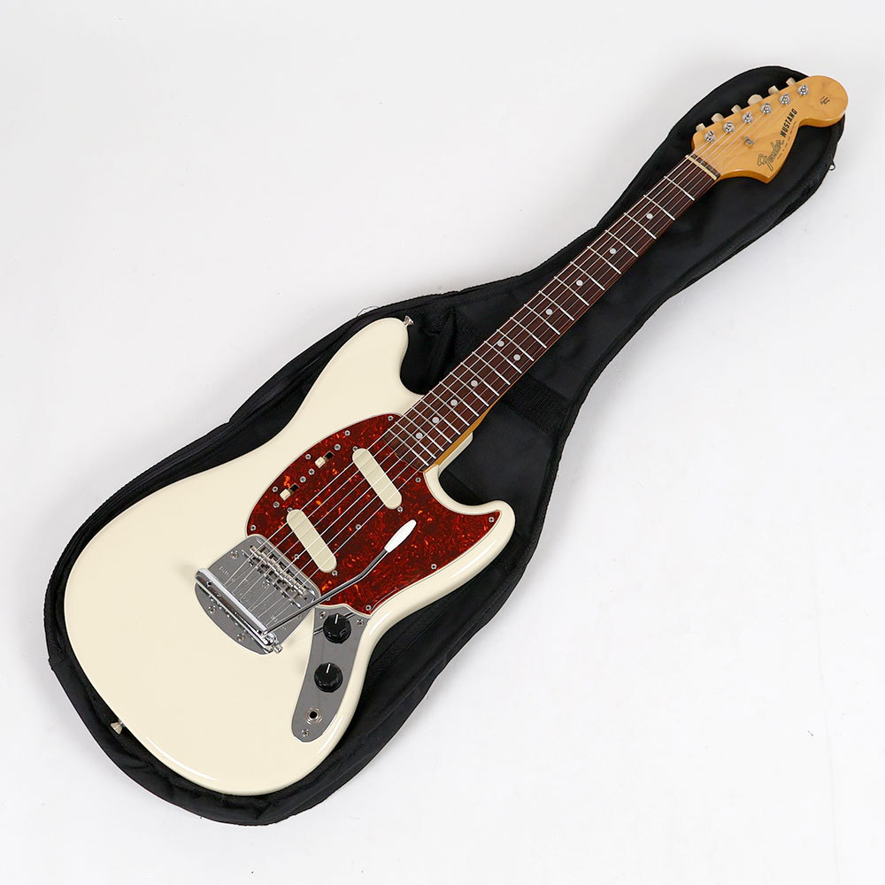Fender JAPAN MG65 MUSTANG⭐︎エレキギター Fender Japan MG65 Mustang White Crafted in Japan 2006-2008