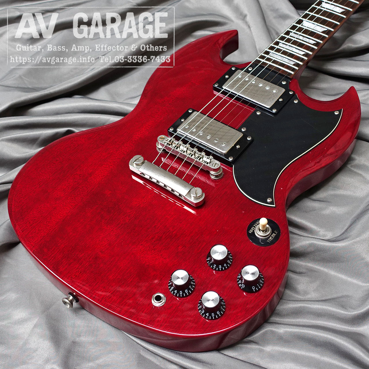 【極美品】Epiphone エレキギター G-400 SG PRO ケース付き Epiphone LTD G-400 PRO（中古）【楽器検索デジマート】