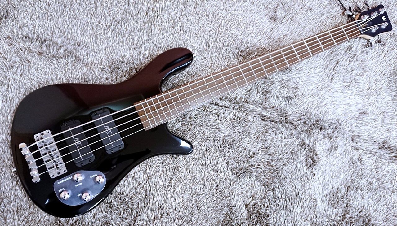 Warwick RockBass Streamer Standard 5-String Solid Black High