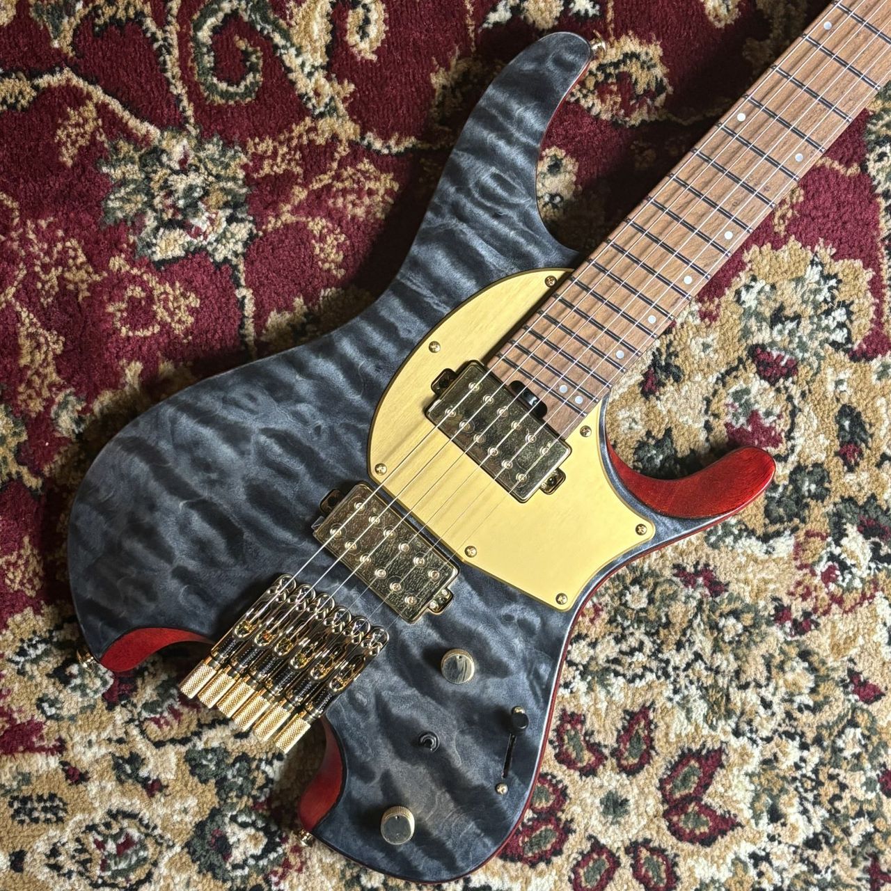 Ibanez MGFM10 Manuel Gardner Fernandes Signature Obsidian