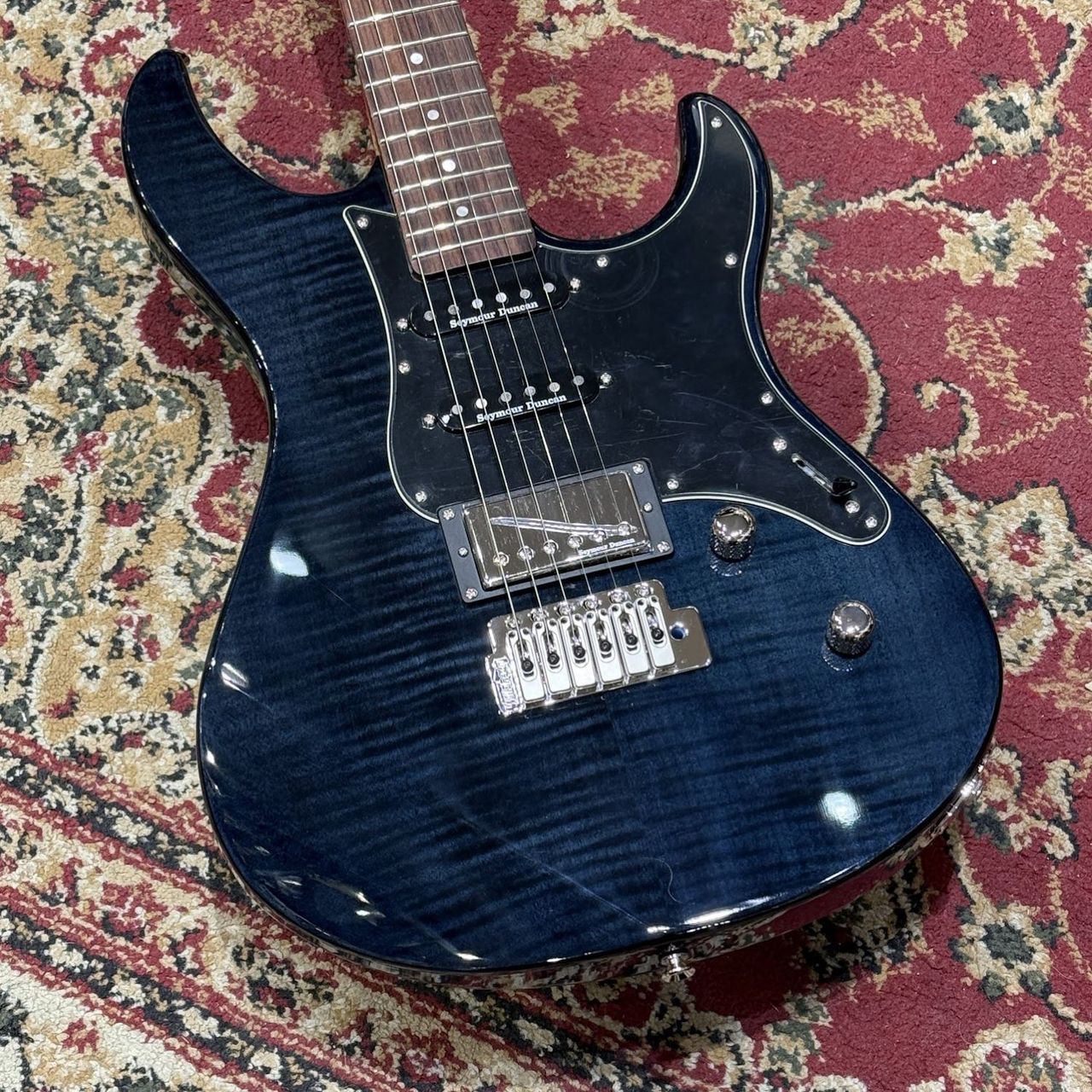 YAMAHA PACIFICA612VIIFM TBL エレキギター トランスルーセント