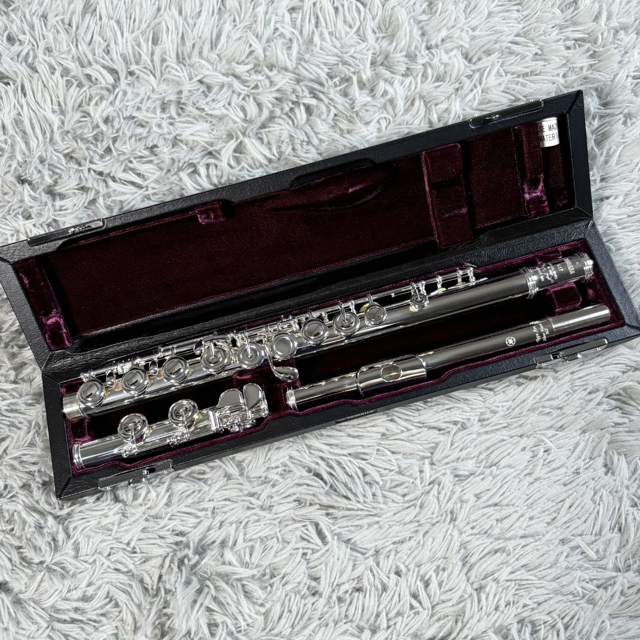YAMAHA 【新品・即納】YFL-617 管体銀 フルート オフセット