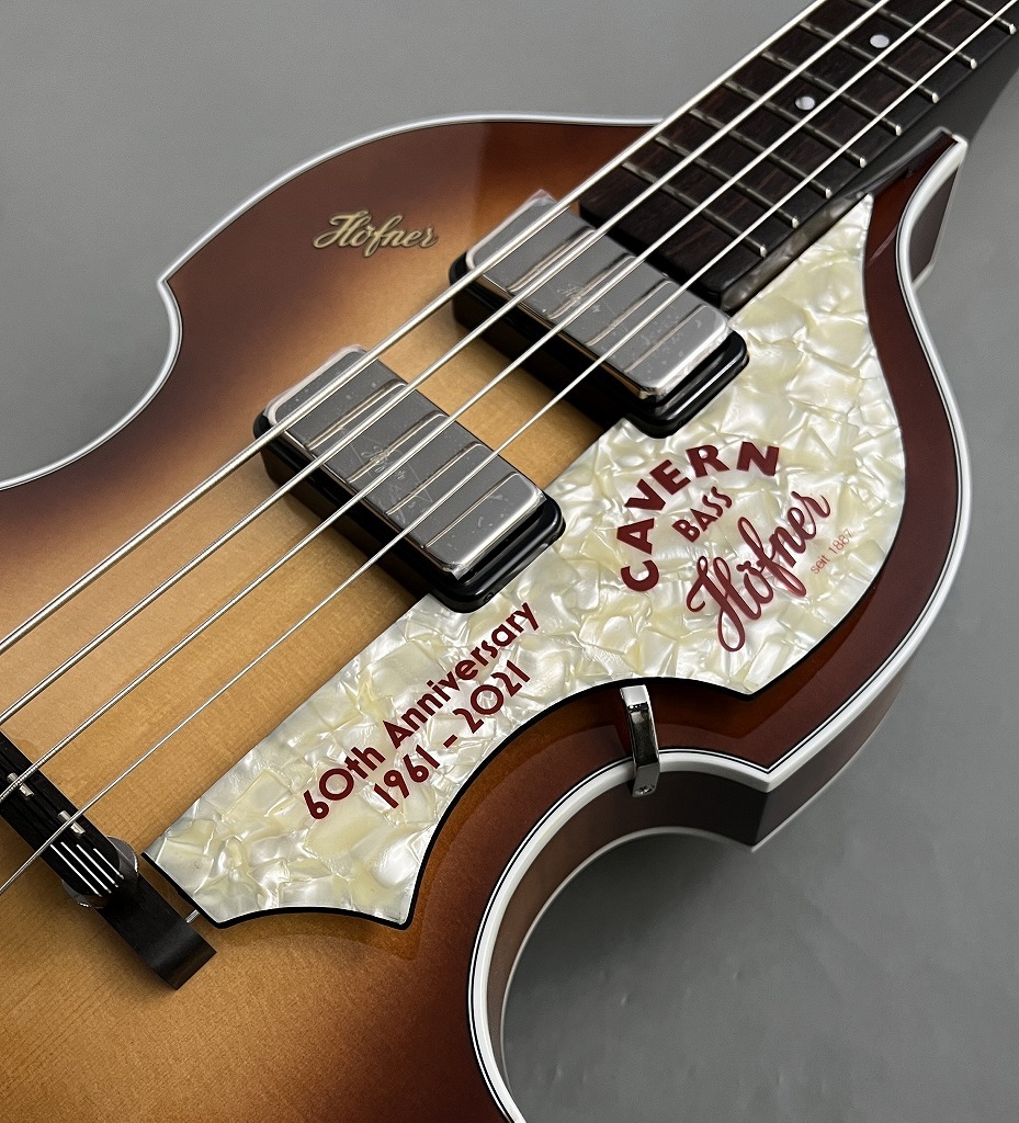 Hofner 【48回無金利】Limited Edition 500/1 Cavern Bass 60th