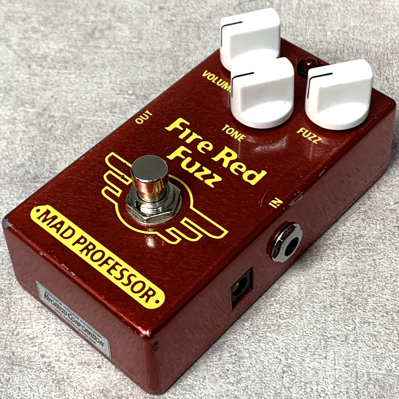 【箱・取説付】MAD PROFESSOR Fire Red Fuzzエフェクター 箱・取説付】MAD PROFESSOR Fire Red Fuzzエフェクター 箱・取説付