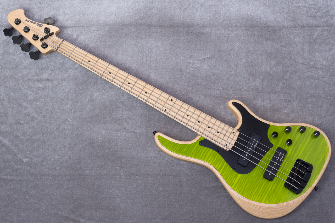 Alusonic J-Special Deluxe 5 Natural - Lime Green 3.845kg