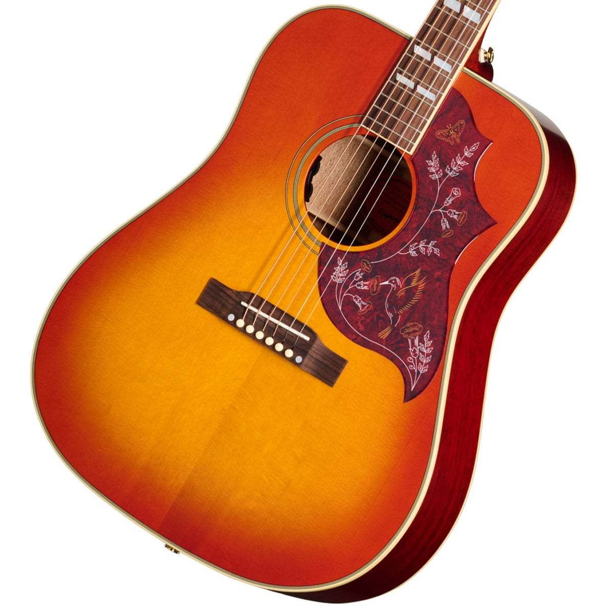 Epiphone Inspired by Gibson Hummingbird Standard Cherry Sunburst 