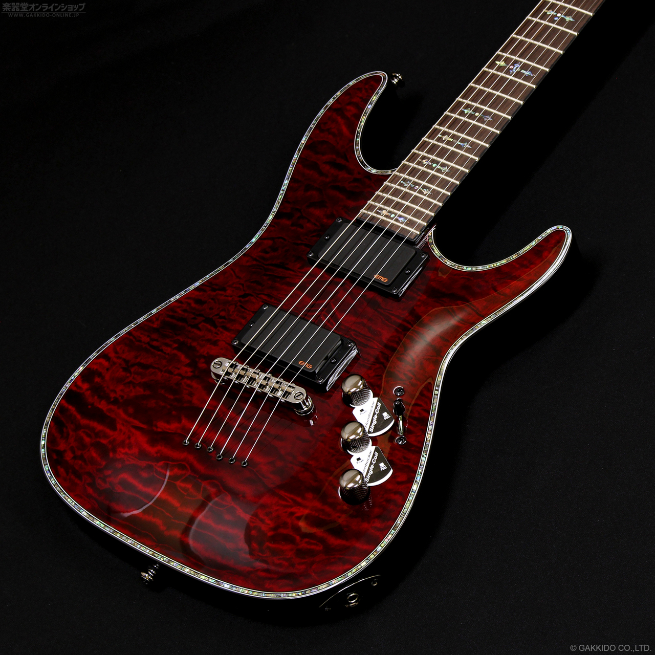 SCHECTER Diamond Series Hellraiser C-1 [Black Cherry]（新品
